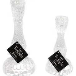 Bella Candle Holder - Clear