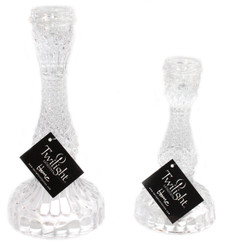 Bella Candle Holder - Clear
