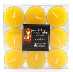 Yellow Tealights | 9-pack