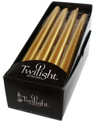 Gold Metallic Taper | 12 Pack
