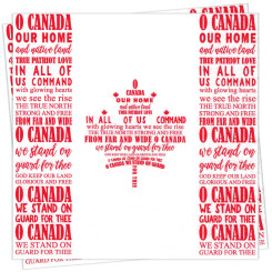 O Canada Luncheon Napkin