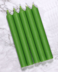 Green Mini Candles | 12 Packs