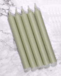 Light Green Mini Candles | 12 Packs