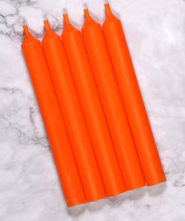 Orange Mini Candles | 12 Packs