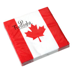 Canada Flag Luncheon Napkin