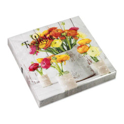 Ranunculus Luncheon Napkin