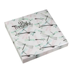 Pastel Dragonfly Luncheon Napkin