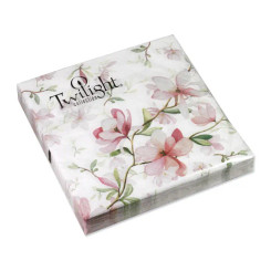 Pink Floral Luncheon Napkin