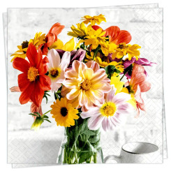 Bunch Of Flowers Luncheon Napkin
