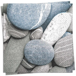 Beach Stones Luncheon Napkin