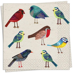 Birds Luncheon Napkin