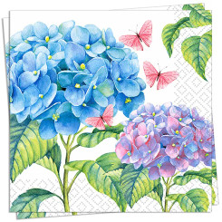 Gentle Hydrangea Luncheon Napkin