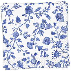 Porcelain Blue Luncheon Napkin