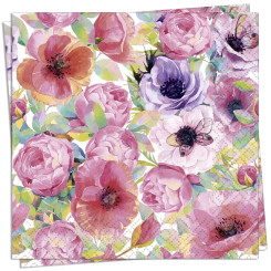 Floral Mood Luncheon Napkin