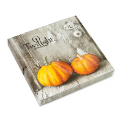 Two Pumpkins Luncheon Napkin