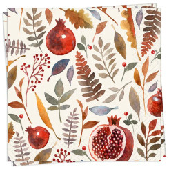 Pomegranate Luncheon Napkin