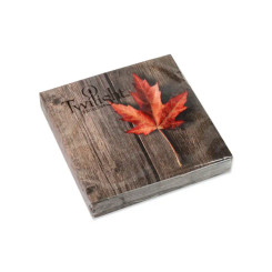 Lonely Leaf Cocktail Napkin
