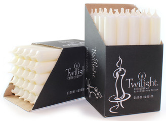 10" Ivory Dinner Candle | 25 Pack