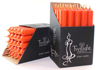 10" Terracotta Dinner Candle | 25 Pack