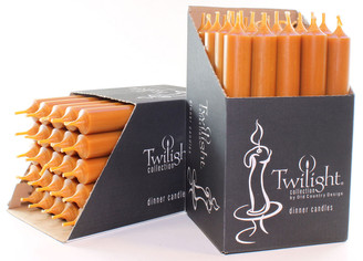 10" Honey Dinner Candle | 25 Pack