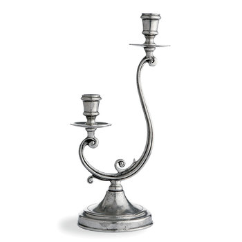 Gift Ideas for the Family - Pewter Candle Holder - La Bella Fiona