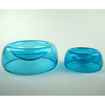 Gift Ideas for Pets - Glass Pet Bowl - La Bella Fiona 