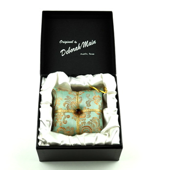 Gift Ideas for the Family - Golden Brocade Ornament - Deborah Main - La Bella Fiona