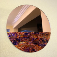 Rose Gold Plexiglass Mirror - #2