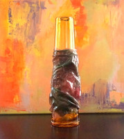 It's a Wrap Amber Vase