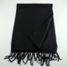 Black Cashmere Scarf (Sold Separately)