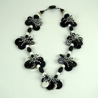 Cookies and Cream Necklace