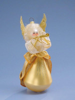 De Carlini Golden Angel Ornament