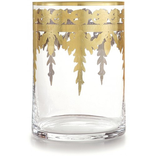 Arte Italica Baroque Gold Wastebasket La Bella Fiona