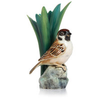 Franz - Tree Sparrow Porcelain Vase