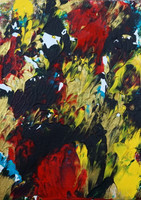 Abstract on Loose Canvas 5