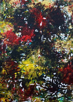 Abstract on Loose Canvas 6