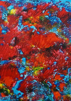 Abstract on Loose Canvas 7