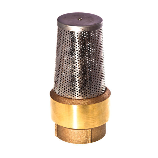 1 1/2" Brass Foot Valve MODEL FVB1 1/2 C and S Supply Inc.