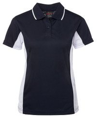 JB's Podium Ladies Contrast Poly Polo