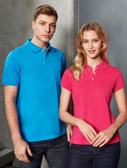 Neon Mens Slim Fit Polo