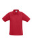 Red Sprint Mens BizCool Polo