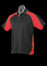 Aussie Pacific  Black/Red/Gold Panorama Mens Polo