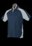 Aussie Pacific Navy/Ashe/White Panorama Mens Polo