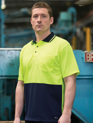 Traditional Hi Vis Non Cuff Polo (6HVNC)