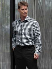The Hartley Black Check Shirt