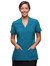 City Collection City Stretch Teal Spot Tunic