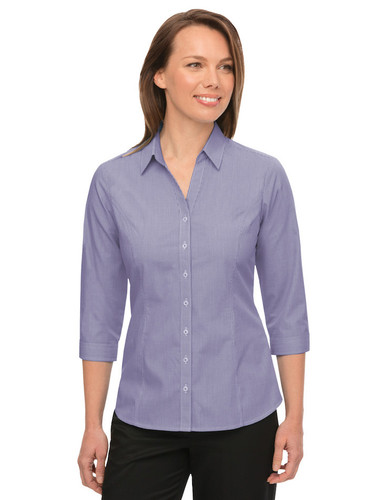 Ladies Pippa Check Shirt - Grape