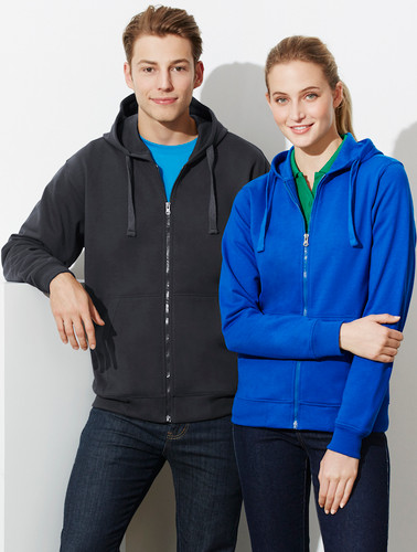 Crew Mens & Ladies Full Zip Hoodie