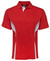 JB's Podium Mens Red/White/Grey Cool Polo