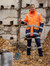 Bisley Mens and Womens Hi Vis 5 In 1 Rain Jacket